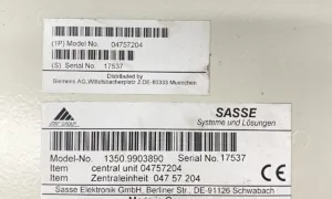 Central Unit for Siemens Closed MRI 4757204