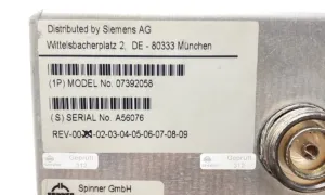 Magnetom Trio Espree Avanto MRI Scanner 07392058